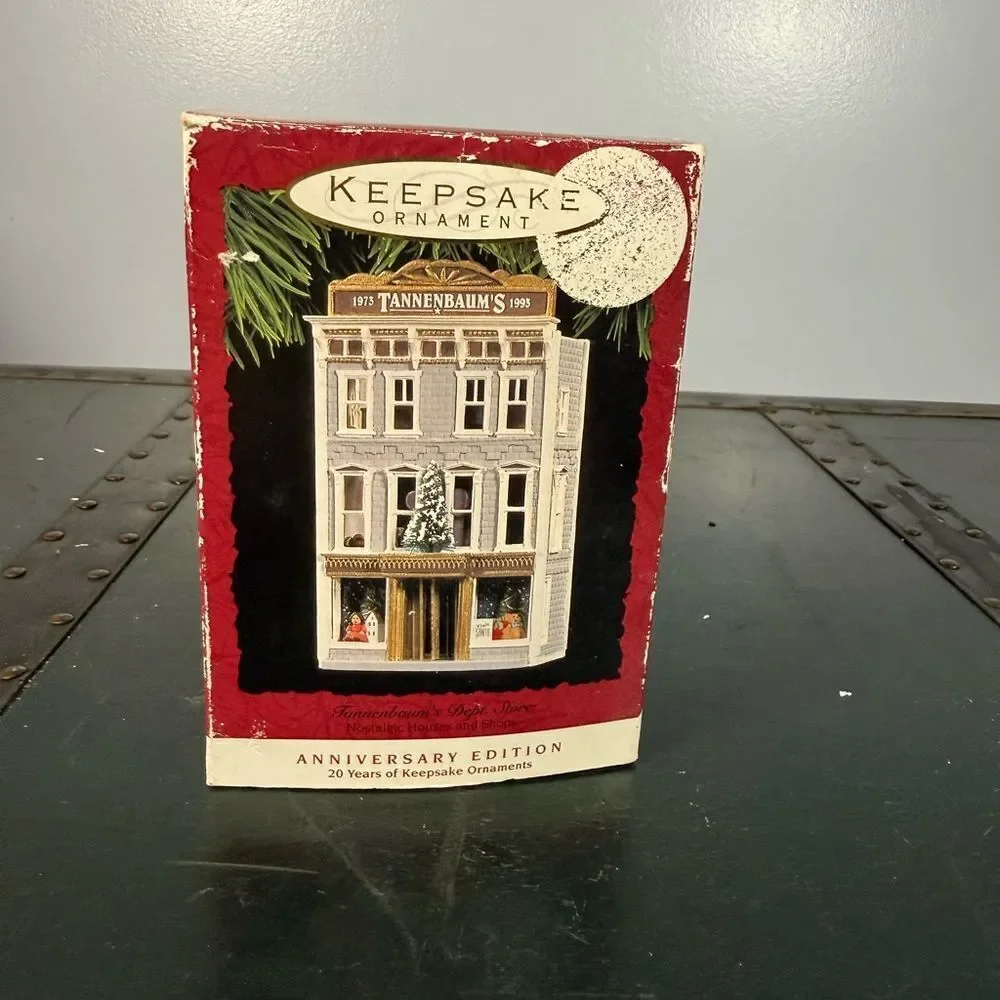 Hallmark Keepsake Ornament 1993 Tannenbaum's Dept. Store Anniv.  Edition Signed